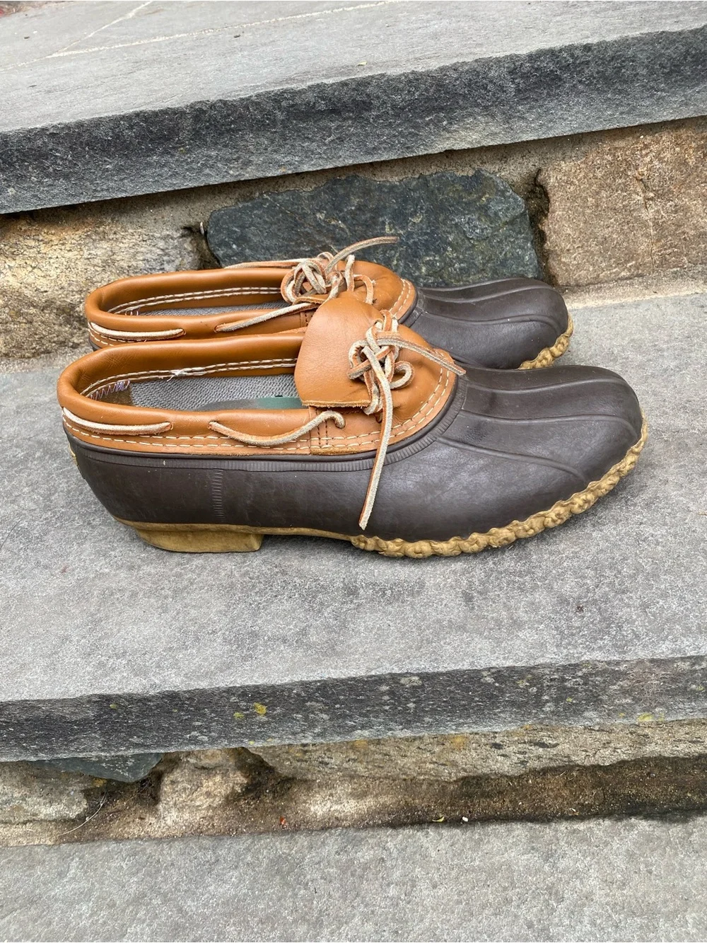 L.L. Bean Men's Brown Duck Boot shoes men’s 9, women’s 11